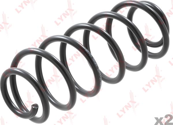 Пружина подвески LYNXauto задняя для Mitsubishi Colt VI (Z20/Z30) 2004-2012. Артикул SC-2483