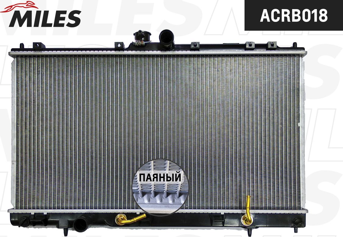 Радиатор охлаждения двигателя Miles (алюминий). Артикул ACRB018