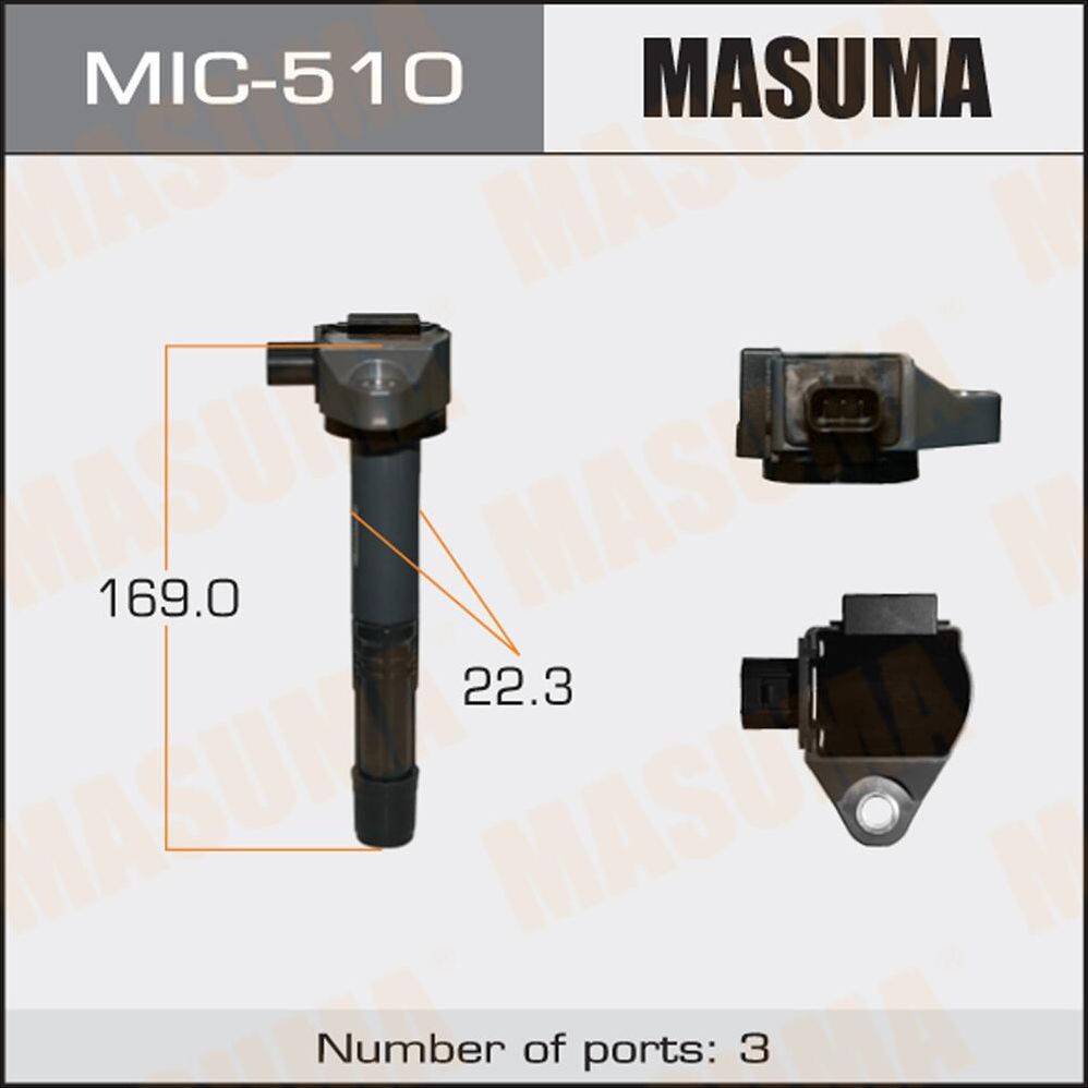 Катушка зажигания Masuma. Артикул MIC-510