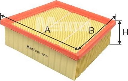 Воздушный фильтр MFilter. Артикул K 7140