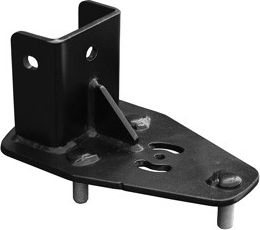 Кронштейн запасного колеса OJ для калиток. PCD 5х150 шпильки М14х1,5 (метка квадрат) для Toyota Land Cruiser 100 1998-2007. Артикул 14.155.02