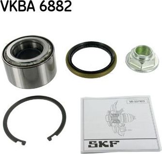 Ступичный подшипник (комплект) SKF. Артикул VKBA 6882