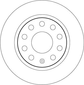 Тормозной диск TRW. Артикул DF6553