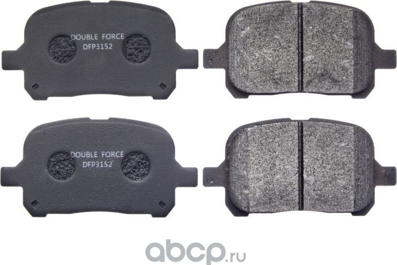 Колодки тормозные дисковые Double Force Double Force. Артикул DFP3152