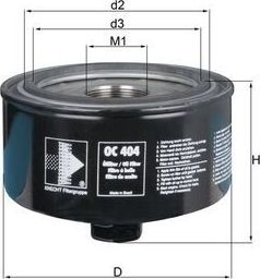 Масляный фильтр Mahle. Артикул OC 404