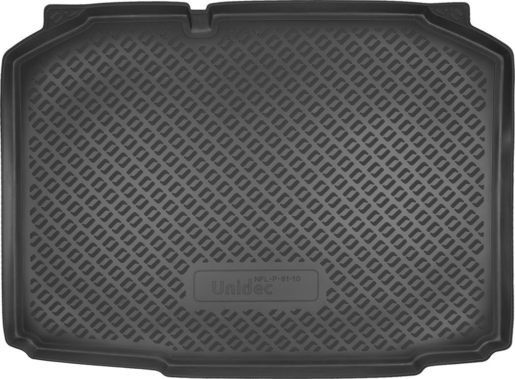 Коврик Норпласт для багажника Skoda Fabia II хэтчбек 2007-2014. Артикул NPL-P-81-10