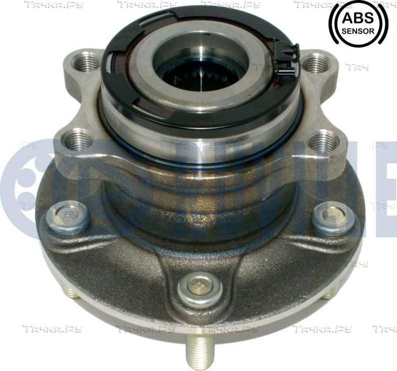 Ступица колеса с интегрированным подшипником Ruville задняя для Mitsubishi Outlander III 2012-2026. Артикул 221883