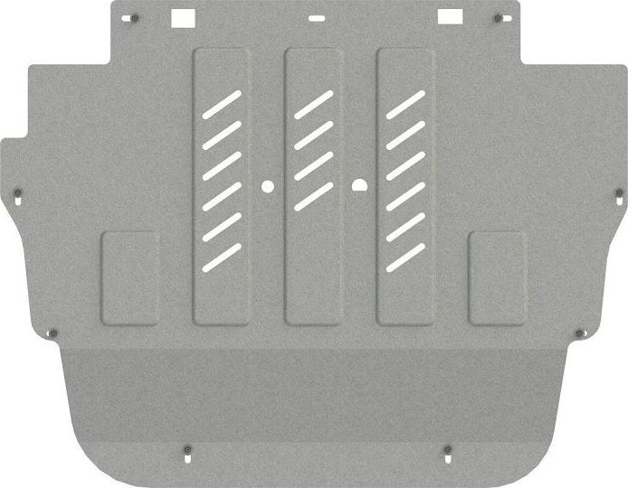 Защита алюминиевая Шериф (4 мм) для картера и КПП Toyota Proace City 2019-2026. Артикул 24.4674