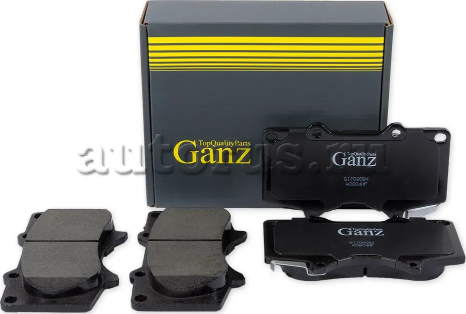 Колодки торм.пер. (Ganz). Артикул GIJ09094