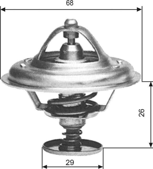 Термостат Gates для Peugeot 305 1982-1988. Артикул TH09781G1
