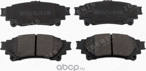 Колодки тормозные дисковые задние, комплект (Iberis). Артикул IB153238