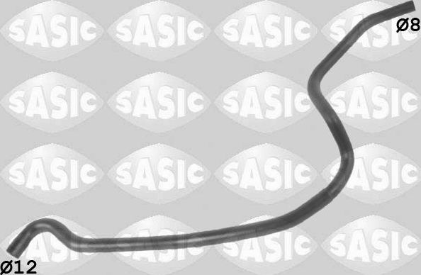 Патрубок радиатора (системы охлаждения) Sasic для Opel Vectra B 1995-2003. Артикул 3406329