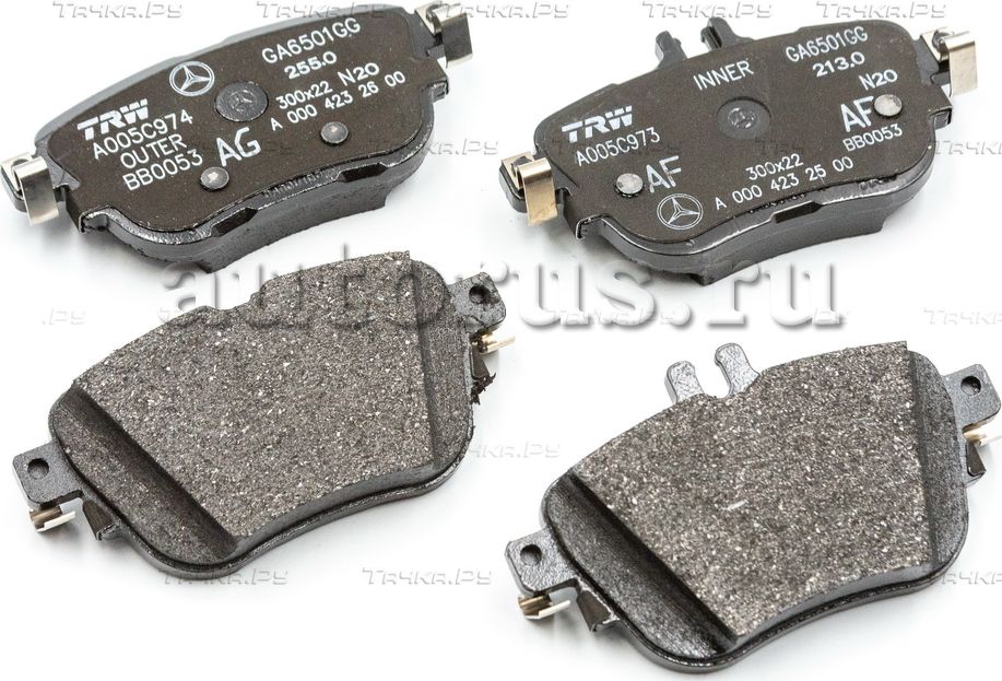 Тормозные колодки Mercedes-Benz. Артикул A0004209700