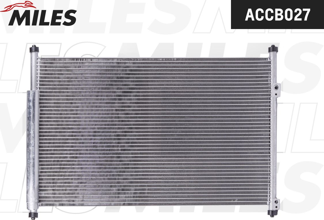 Радиатор кондиционера (конденсатор) Miles (алюминий). Артикул ACCB027