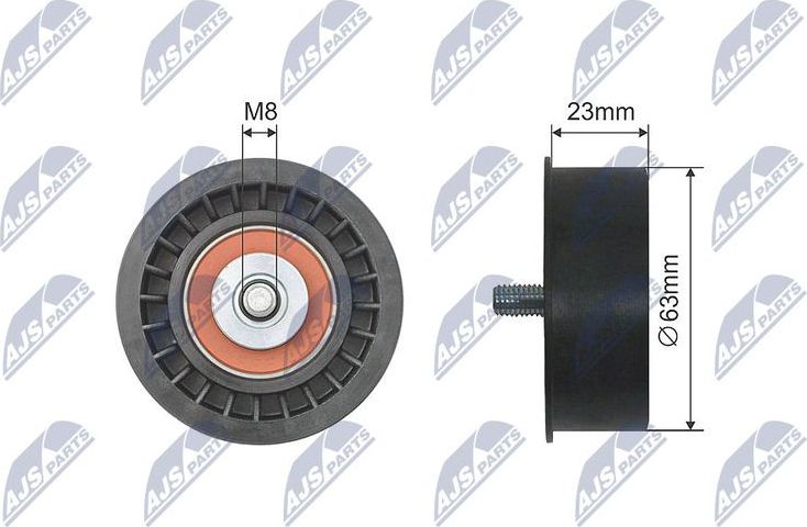 Поперечный рычаг передней подвески NTY. Артикул ZWG-TY-044