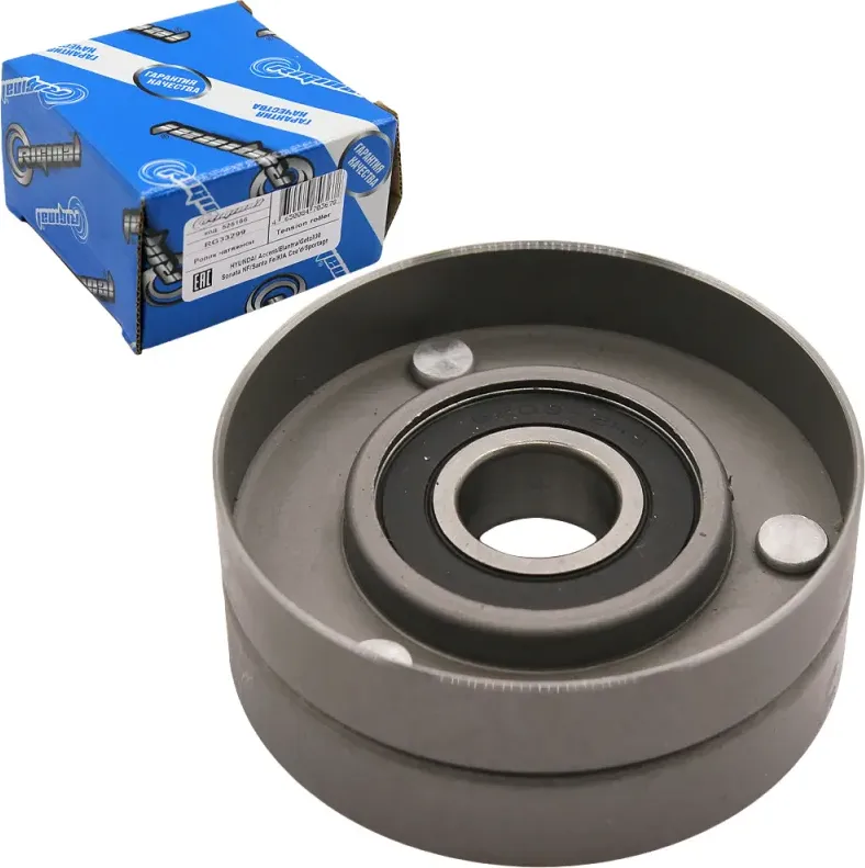 Ролик натяжной для а/м Hyundai Accent,Elantra,Getz,I30,Sonata NF,Santa Fe,Kia Ce (Riginal). Артикул RG33299