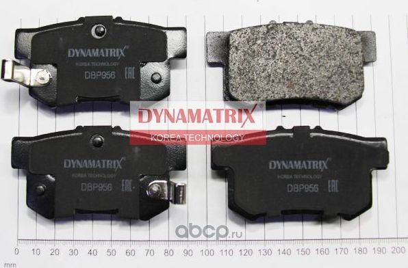 Колодки тормозные дисковые (Dynamatrix-Korea) Dynamatrix-Korea. Артикул DBP956