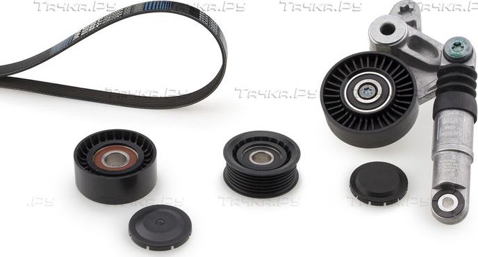 Приводной ремень поликлиновой с роликами (комплект) Gates Micro-V®. Артикул K036PK2478