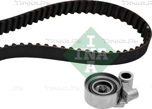 Ремень ГРМ с роликами (комплект) Ina для Toyota Hilux VII 2004-2015. Артикул 530 0512 10