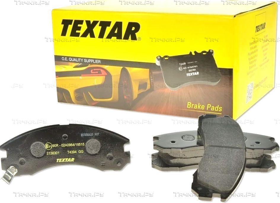 Тормозные колодки Textar передние для Mitsubishi Galant VIII 1996-2003. Артикул 2136301