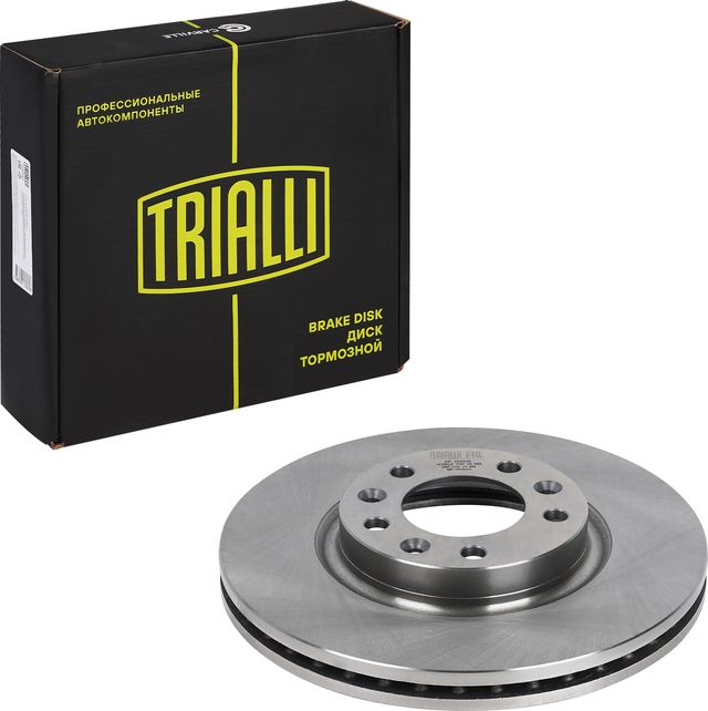 Тормозной диск Trialli передний для Peugeot 607 I 2000-2006. Артикул DF 140219