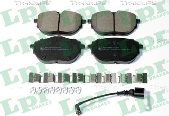 Тормозные колодки LPR. Артикул 05P2254AK