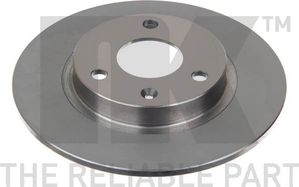 Тормозной диск NK передний для Citroen Saxo 1996-2004. Артикул 209917