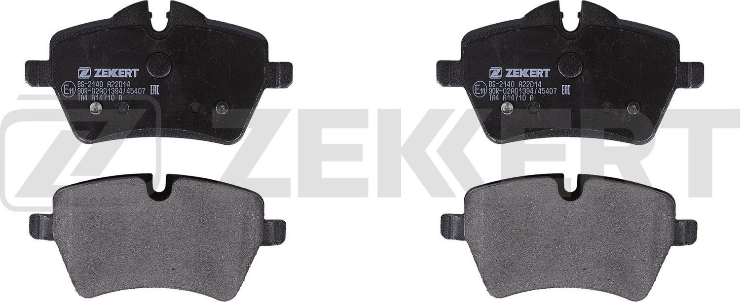 Тормозные колодки Zekkert передние для MINI Coupe R58 2010-2015. Артикул BS-2140