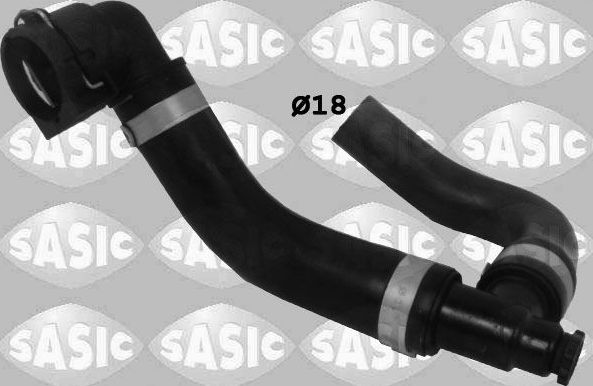 Патрубок радиатора (системы охлаждения) Sasic. Артикул 3406222