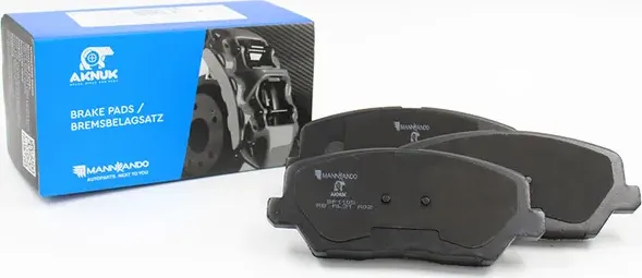 КОЛОДКИ ТОРМОЗНЫЕ ДИСКОВЫЕ ПЕРЕДНИЕ AKNUK HYUNDAI I30 (GD), 06/11/ KIA Aknuk. Артикул BP1105