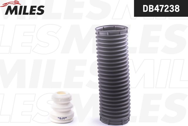 Комплект отбойников и пыльников амортизаторов (стоек) Miles. Артикул DB47238
