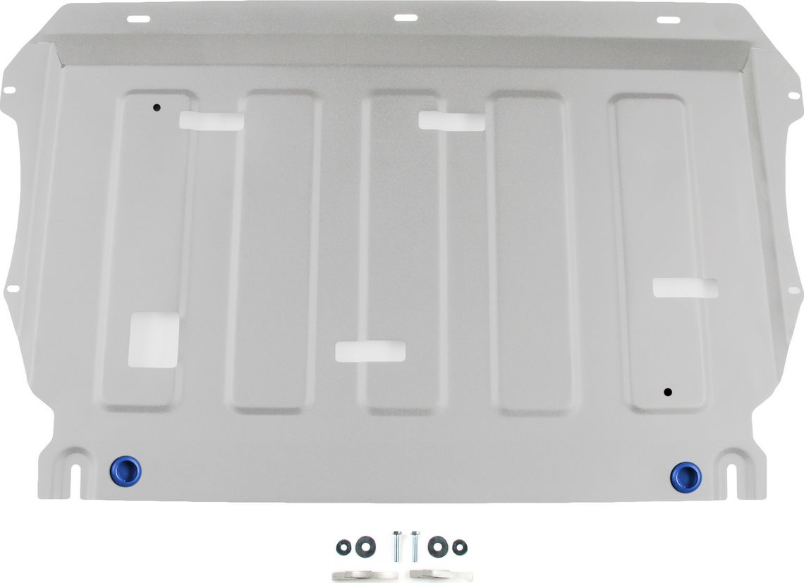 Защита алюминиевая Rival для картера Geely Preface I поколение рестайлинг РКПП FWD 2024-2026. Артикул 333.1944.1