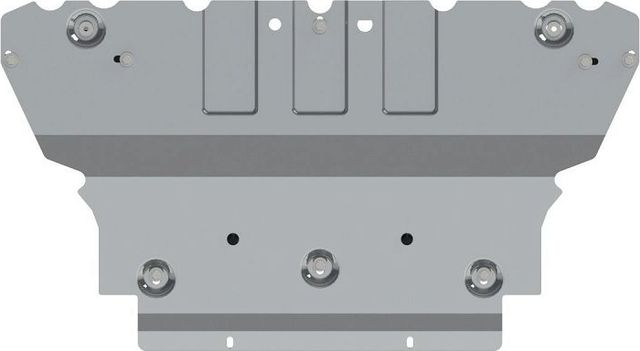 Защита алюминиевая Шериф (4 мм) для картера Audi A5 2017-2026. Артикул 02.3056