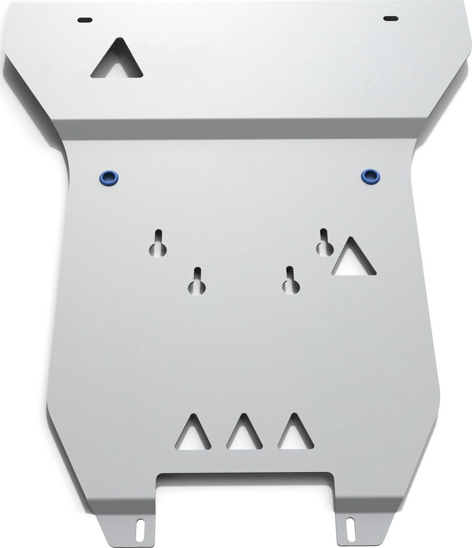 Защита алюминиевая Rival для картера и КПП Audi A8 D4 2009-2018. Артикул 333.0323.1