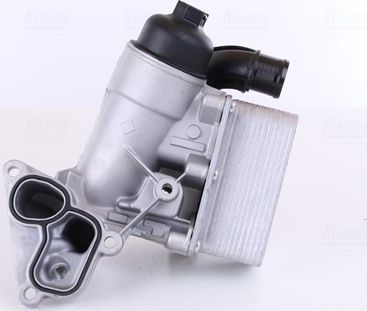 Радиатор масляный (маслоохладитель) для двигателя Nissens (алюминий) для Renault Trafic II 2006-2014. Артикул 90953