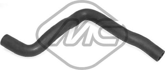 Патрубок радиатора (системы охлаждения) Metalcaucho. Артикул 08599