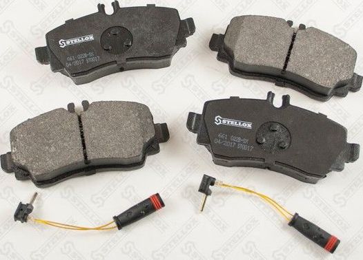 Тормозные колодки Stellox. Артикул 661 022B-SX