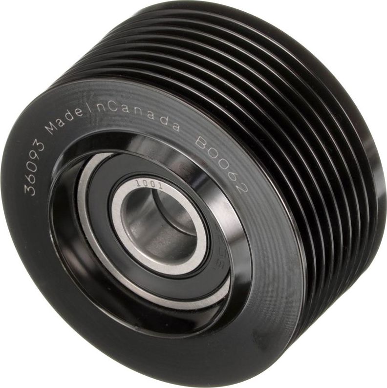 Направляющий (ведущий) ролик приводного поликлинового ремня Gates (Металл). Артикул T36093