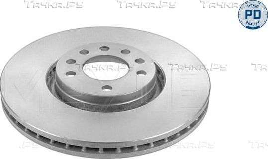 Тормозной диск Meyle PD передний для Opel Vectra C 2002-2008. Артикул 615 521 0008/PD