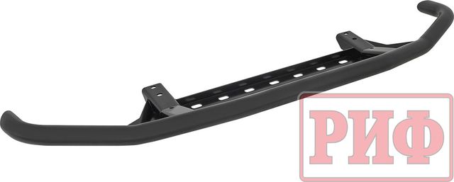 Бампер силовой/защита штатного бампера РИФ передний c защитой радиатора для Toyota Land Cruiser 200 2007-2015. Артикул RIF200-10076