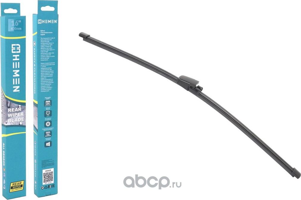 Щётка стеклоочистителя задняя HEMEN 400 мм () Hemen. Артикул HR40E