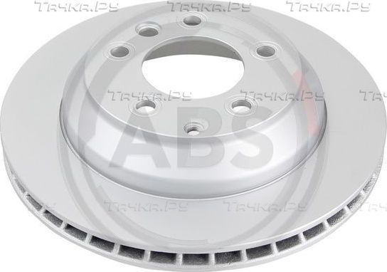 Тормозной диск ABS COATED задний для Volkswagen Touareg II 2010-2018. Артикул 17502