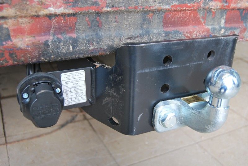 Фаркоп Oris (ранее Bosal) для Ford Ranger III 2007-2011. Фланцевое крепление. Артикул 3958-F