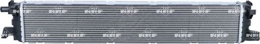 Радиатор охлаждения двигателя NRF (алюминий) для Audi A7 I (4G) 2010-2015. Артикул 550001