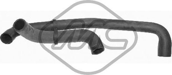 Патрубок радиатора (системы охлаждения) Metalcaucho нижний для Volkswagen Transporter T4 1998-2003. Артикул 09026