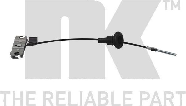 Трос ручника (тросик ручного тормоза) NK. Артикул 905011