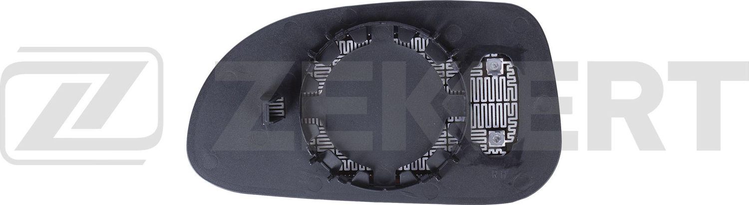 Зеркальное стекло бокового зеркала Zekkert. Артикул SP-1058
