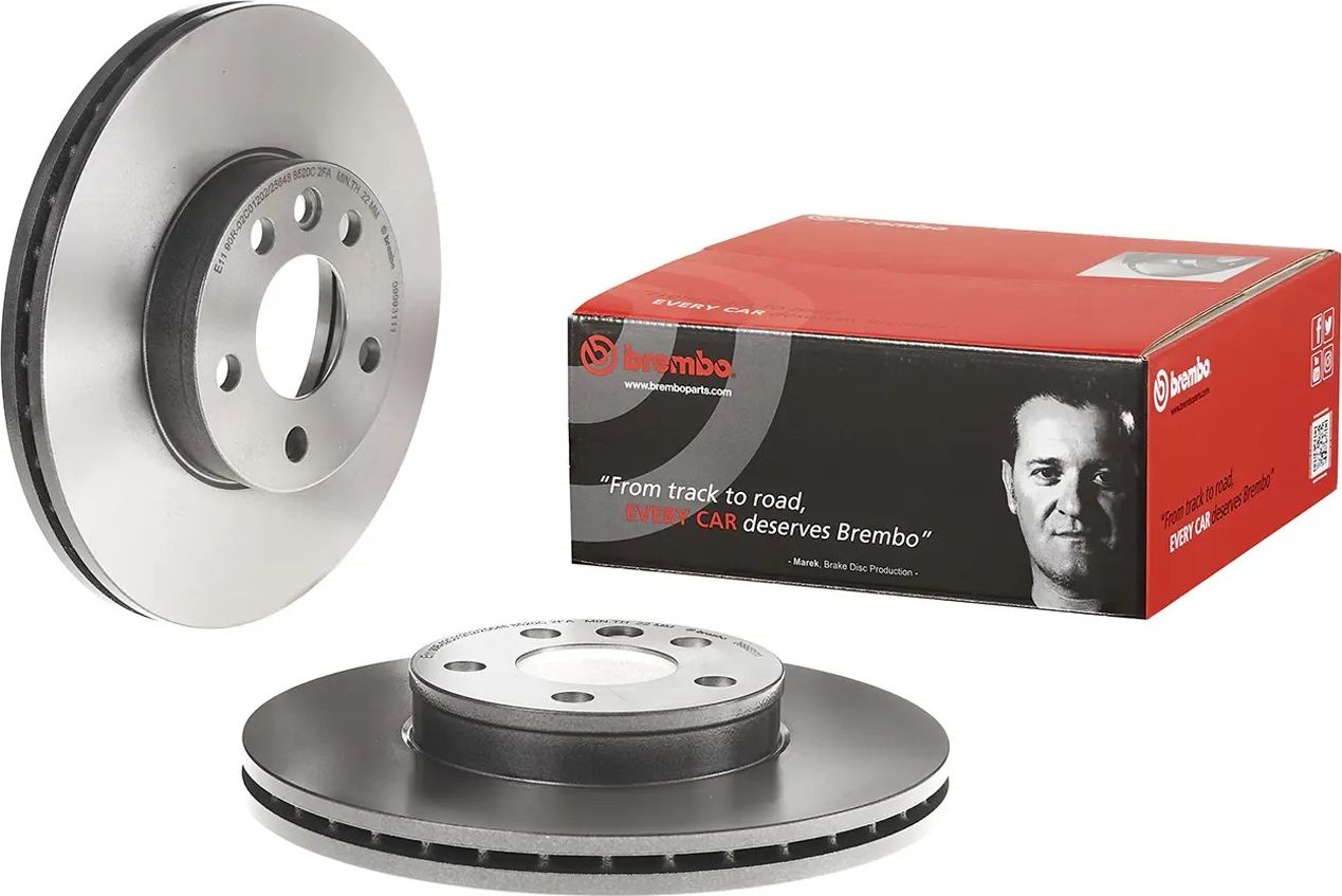 Тормозной диск Brembo PRIME LINE - UV Coated. Артикул 09.9931.11