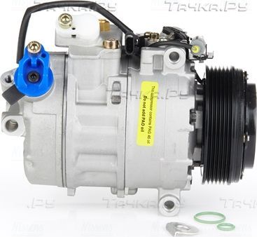 Компрессор кондиционера Nissens ** FIRST FIT ** для BMW 1 I (E81/E82/E87/E88) 2005-2011. Артикул 890390