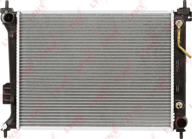 Радиатор охлаждения двигателя LYNXauto для Hyundai i20 I 2008-2015. Артикул RB-2302